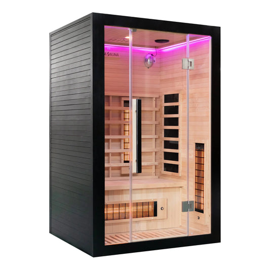 Miracle Sauna - UK-Lux: 2 Person Far Infrared Sauna
