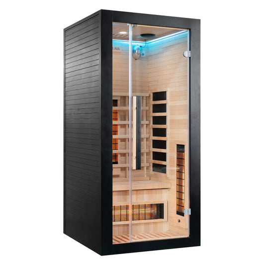 Miracle Sauna - UK-Lux: 1 Person Far Infrared Sauna