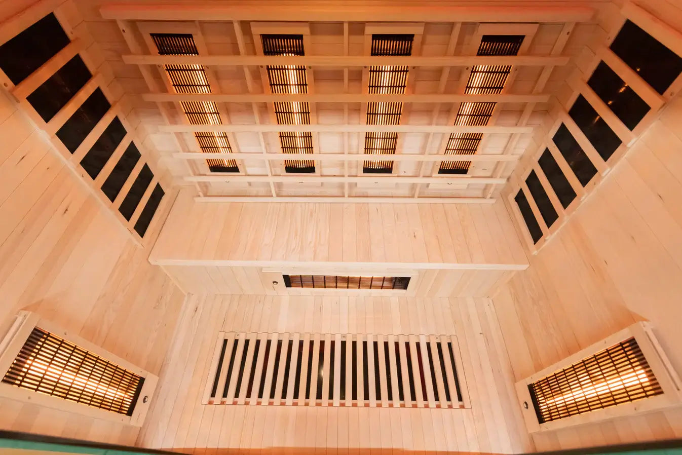 Miracle Sauna: 4 Person Far Infrared Sauna bench seat