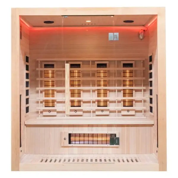 Miracle Sauna: 4 Person Far Infrared Sauna size
