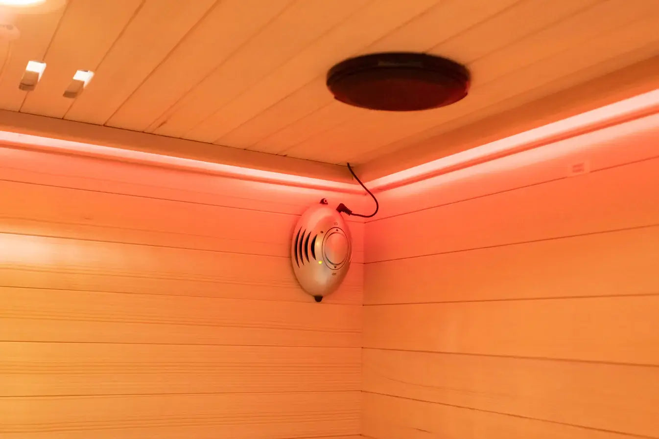 Miracle Sauna: 2 Person Far Infrared Sauna sound system