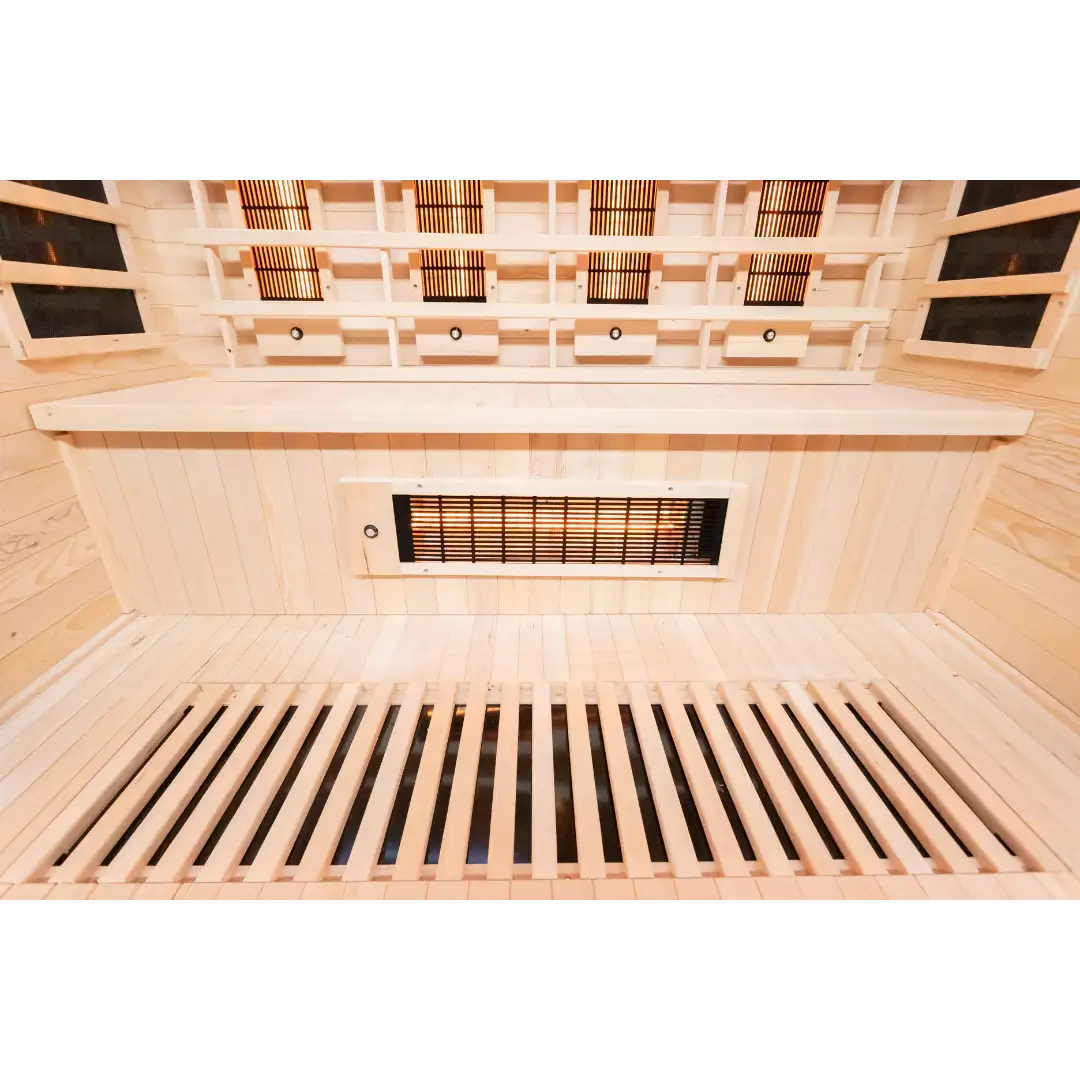 Miracle Sauna: 4 Person Far Infrared Sauna heat
