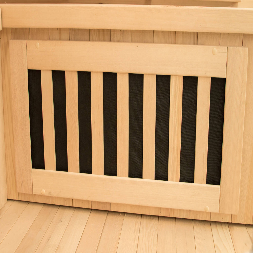 back panel infrared sauna