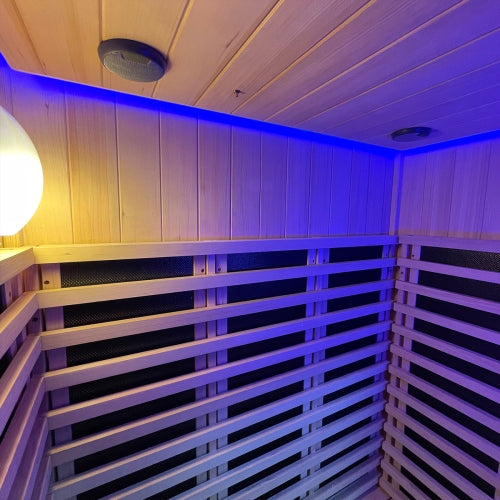 Insignia 2 Person Aluminium Infrared Outdoor Sauna