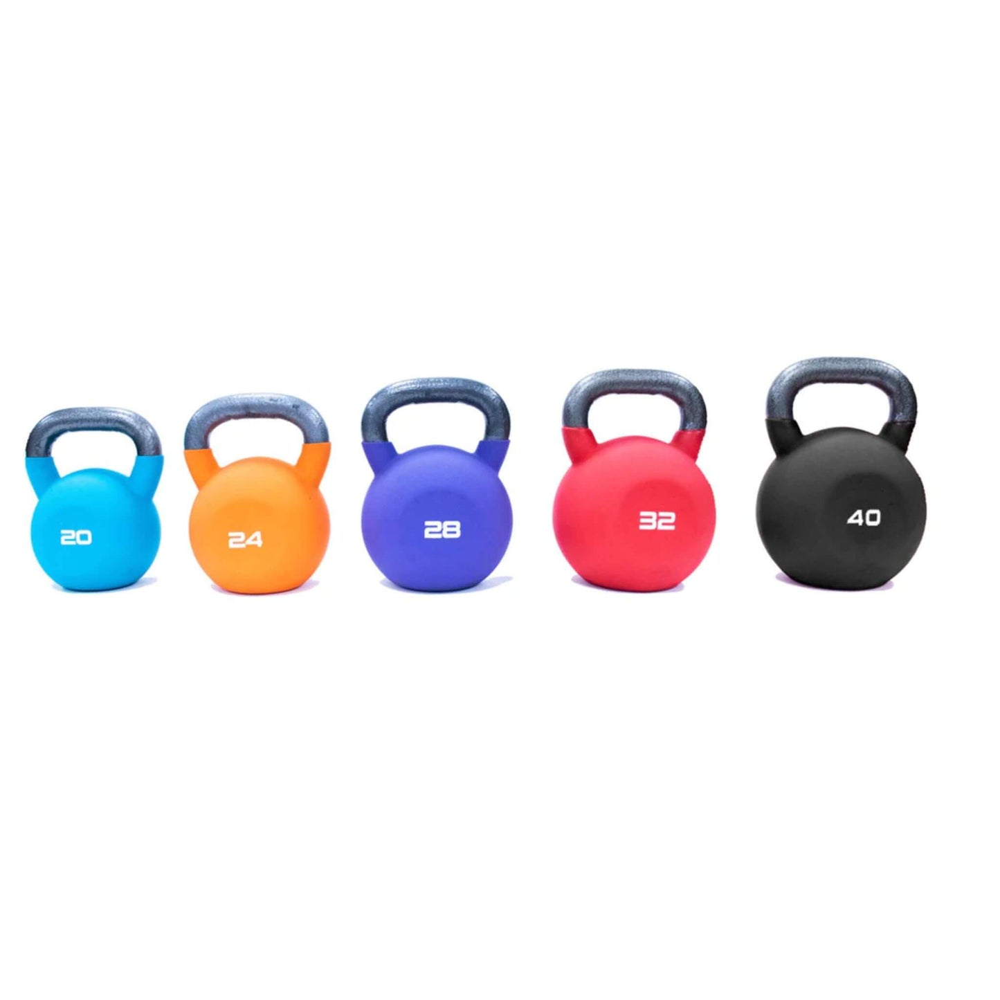 Neoprene Covered Kettlebell Advanced Set
