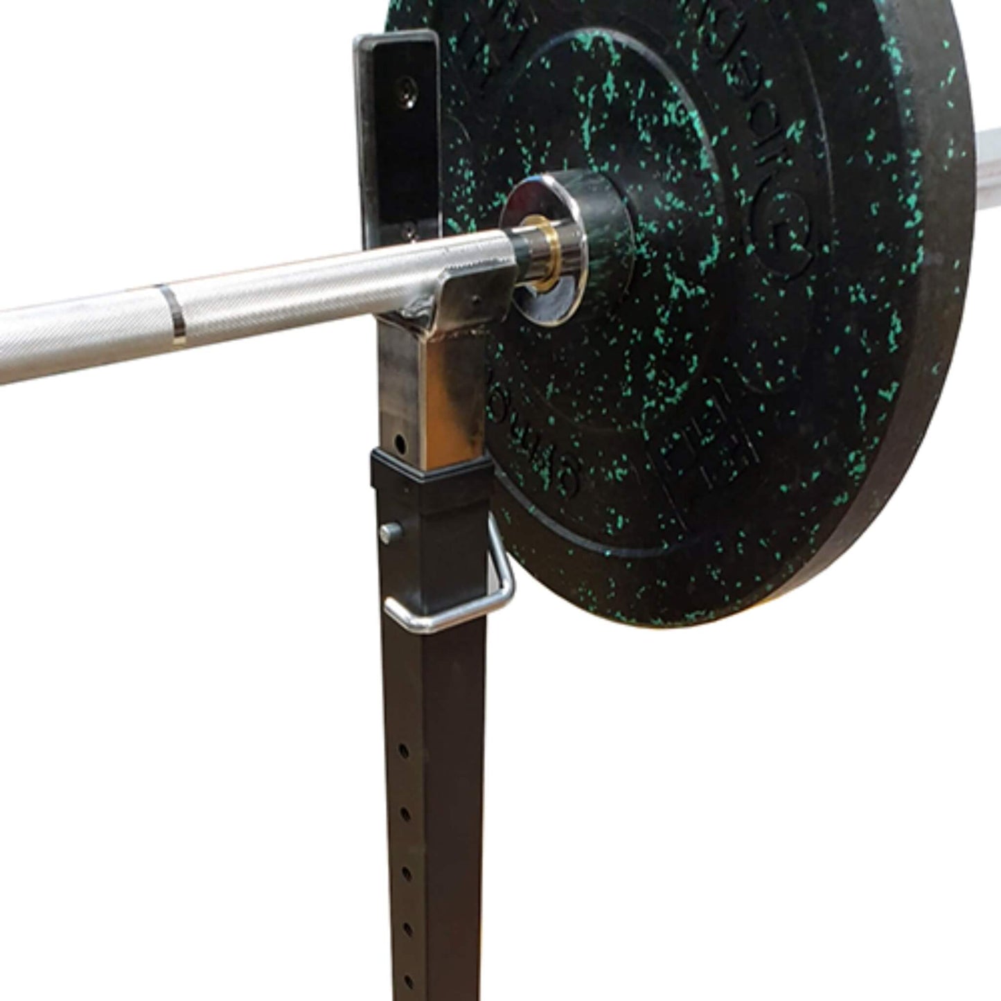 Pro Series Independent Squat Stands Close up of J-Hook