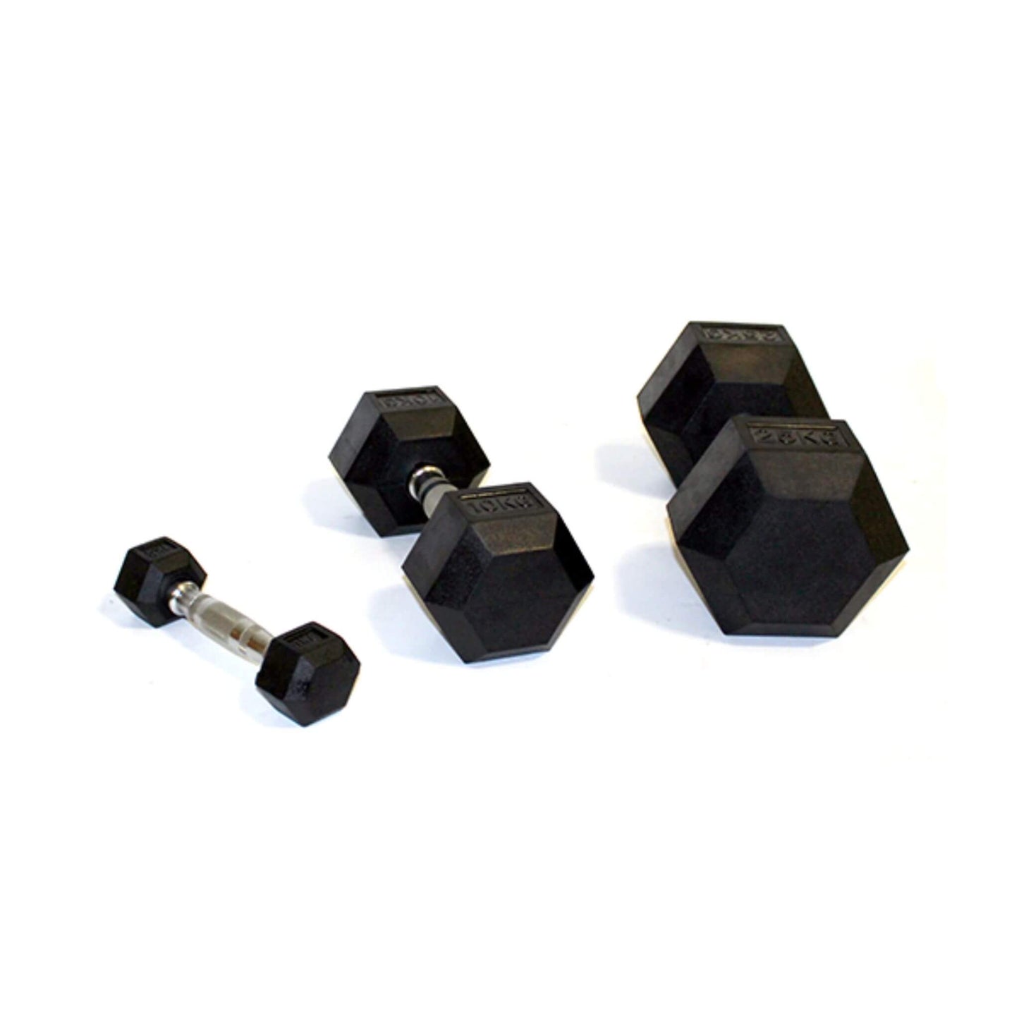 Rubber Hex Dumbbell Sets