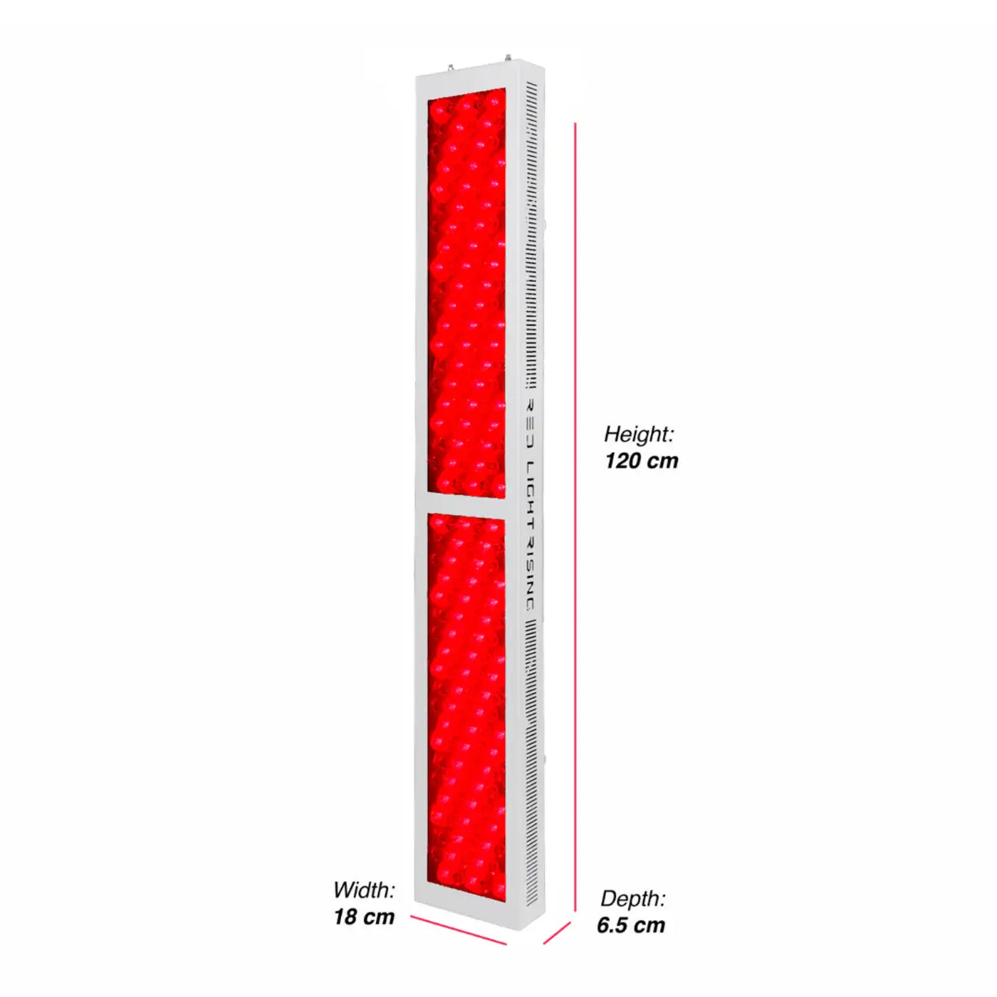 The Full Stack 3.0 Red Light Therapy Panel dimensions