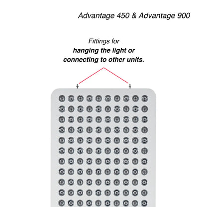 The Advantage 2.0 Series - Red Light Therapy Full Body Panel fittings