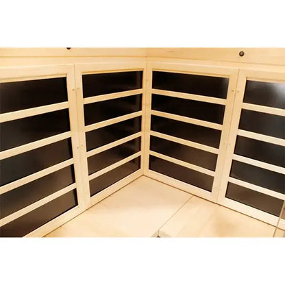 CenturaHeat 2-3 Person Diamond Corner Sauna SEATS