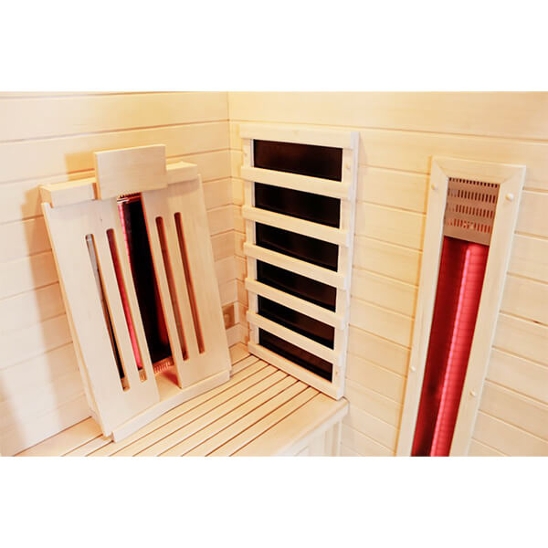 2 Person Full Spectrum Infrared Light Sauna - Premium Range premium