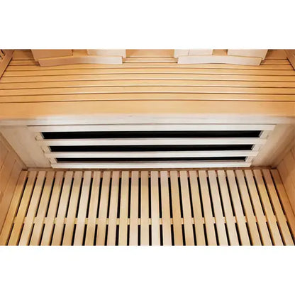 2 Person Full Spectrum Infrared Light Sauna - Premium Range comfort