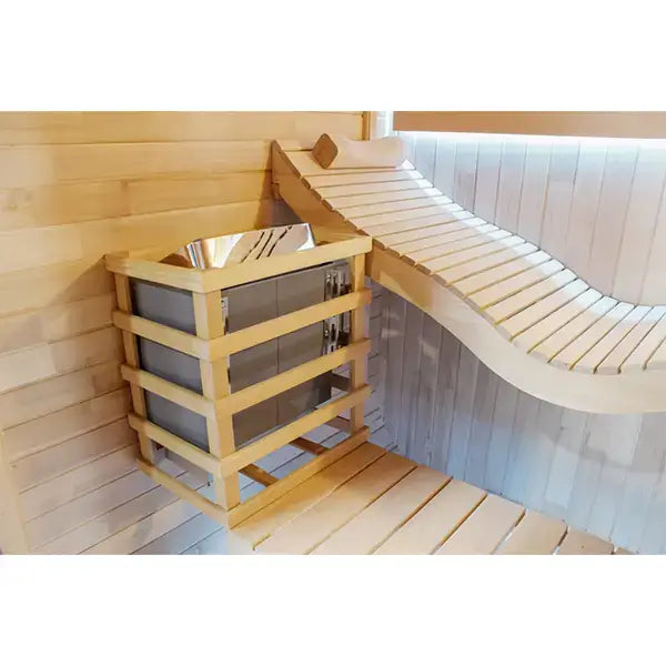 CenturaHeat 2-4 Person Outdoor Square Sauna stove