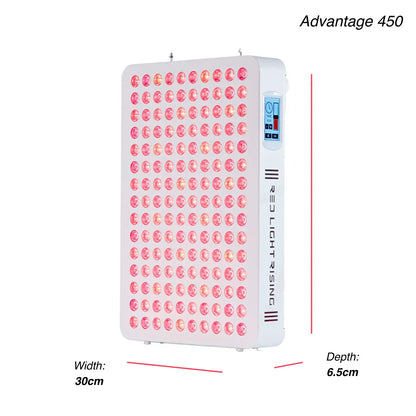 The Advantage 2.0 Series - Red Light Therapy Full Body Panel 450 dimensions