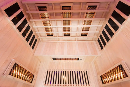 Miracle Sauna: 3 Person Far Infrared Sauna bench seats