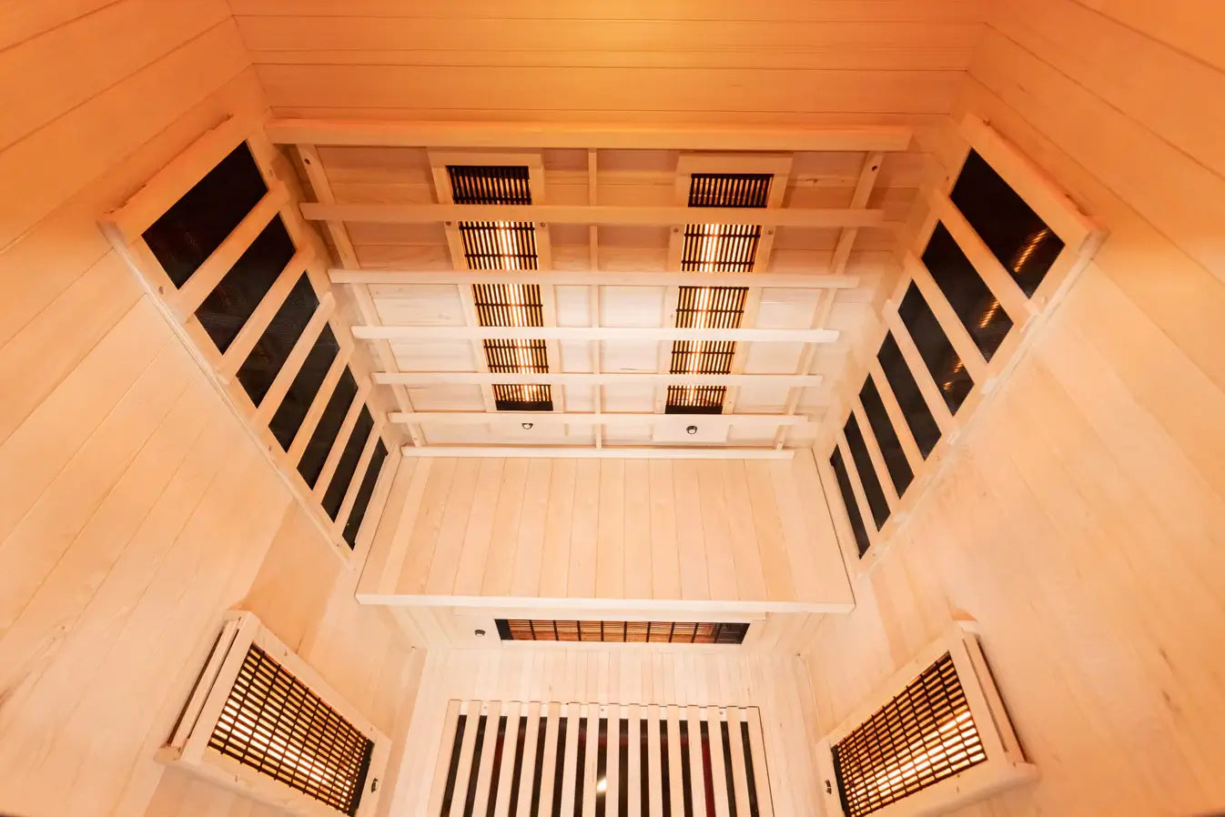 Miracle Sauna: 2 Person Far Infrared Sauna heating