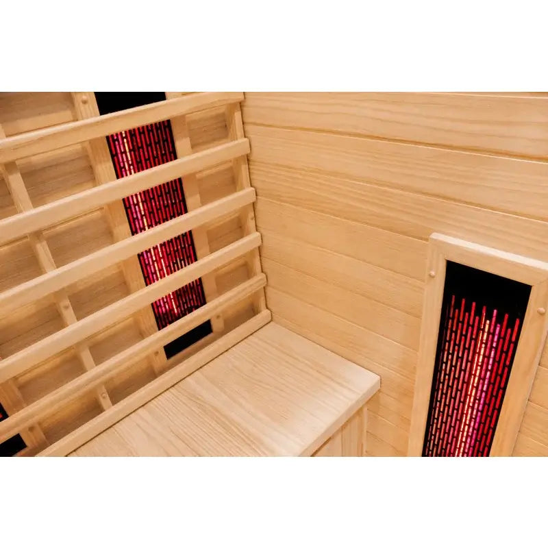 CenturaHeat Double 2 Person Far Infrared Sauna heat