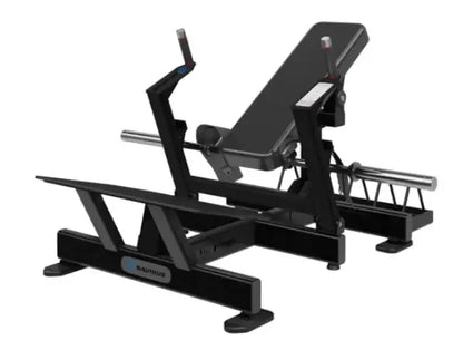 Nautilus Plate Loaded Glute Drive with storage rack 