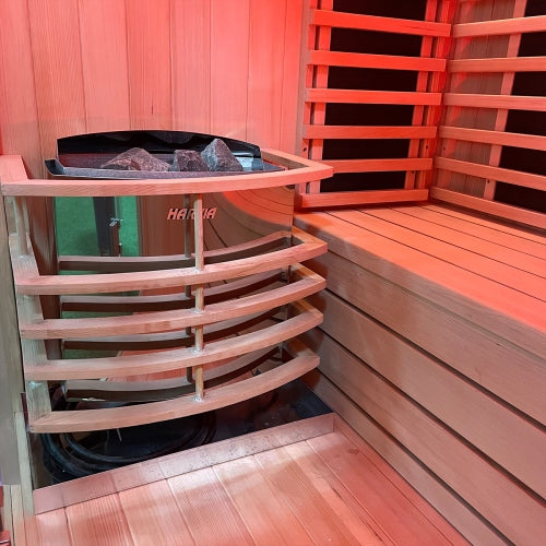 Insignia MXOS1700 3rd Generation Infrared Hybrid Outdoor Sauna