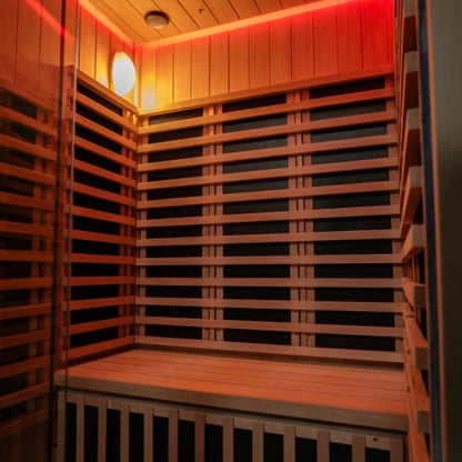 Insignia 2 Person Aluminium Infrared Outdoor Sauna