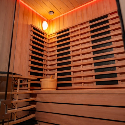 Insignia MXOS1700 3rd Generation Infrared Hybrid Outdoor Sauna