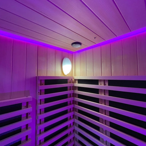 Insignia 2 Person Aluminium Infrared Outdoor Sauna