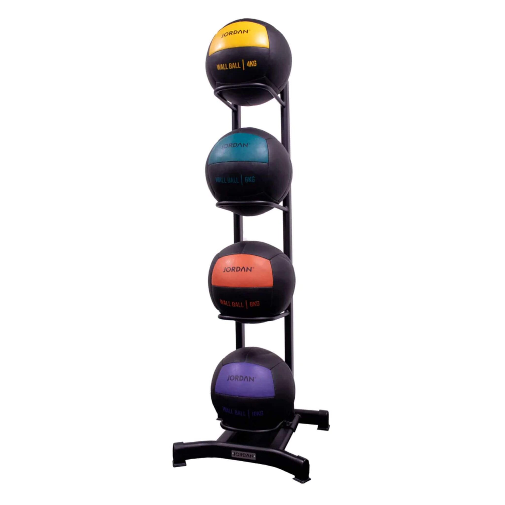 Wall Ball Rack (holds 4) Grey